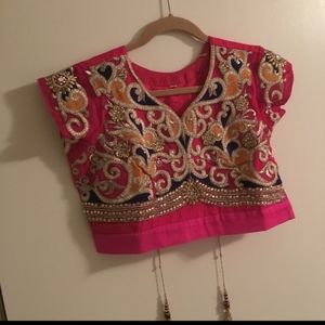 Gorgeous Indian Dress lahnga choli Amazing colors!